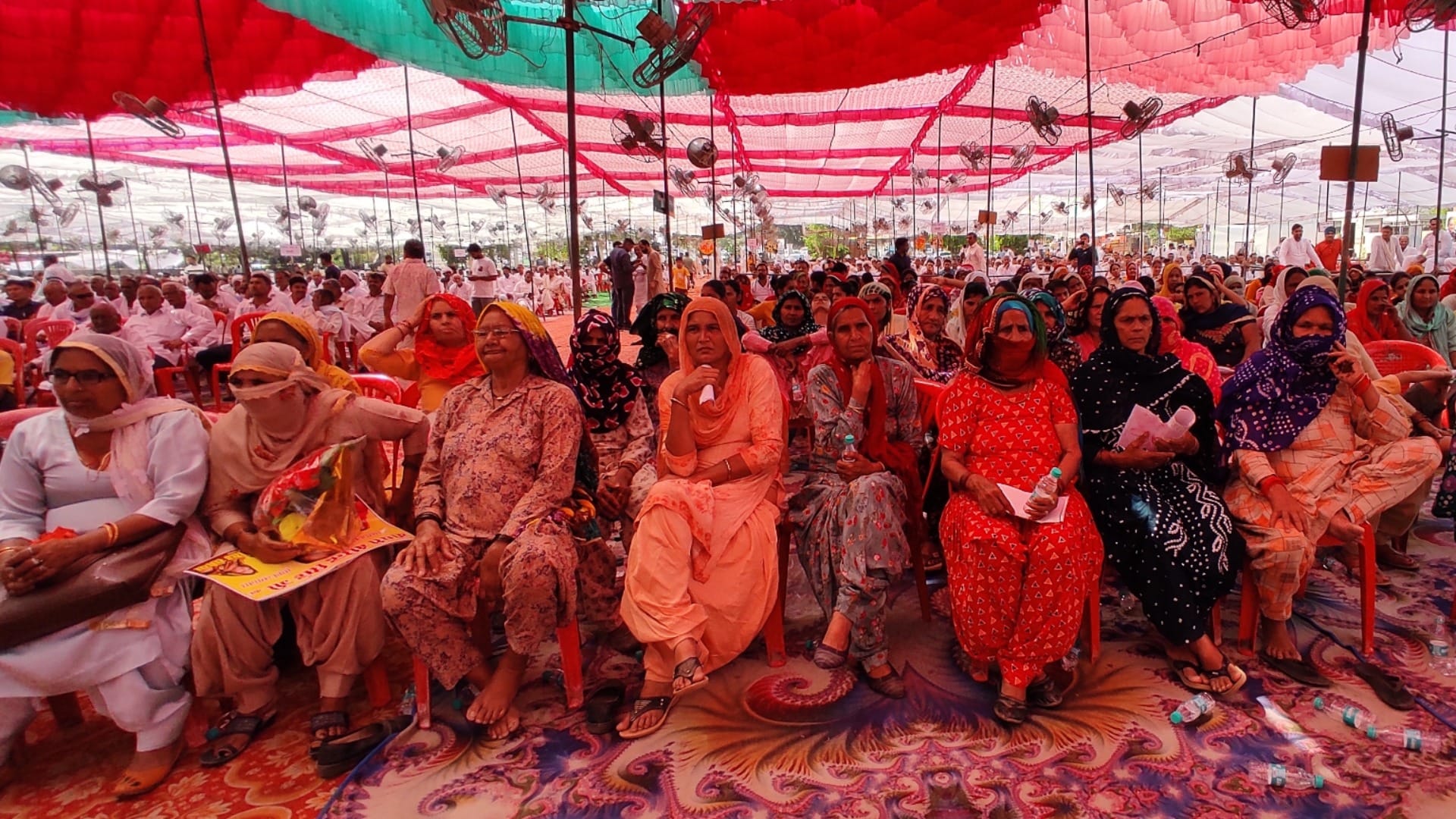 Program organized on the birthday of former Union Minister BJP leader Birender Singh in Uchana of Haryana