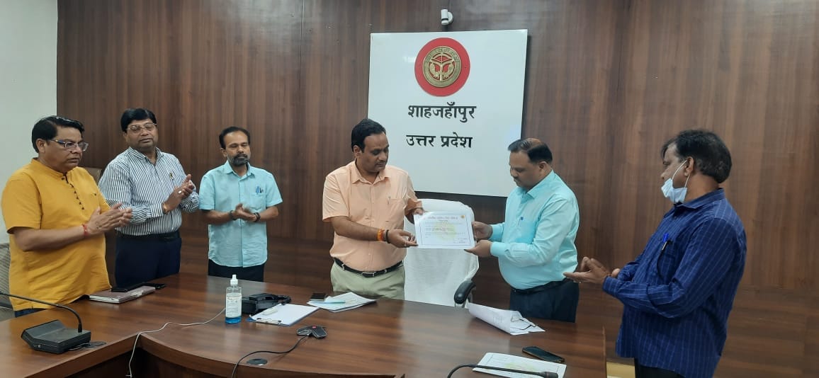 DM and other officers adopted two TB patients
