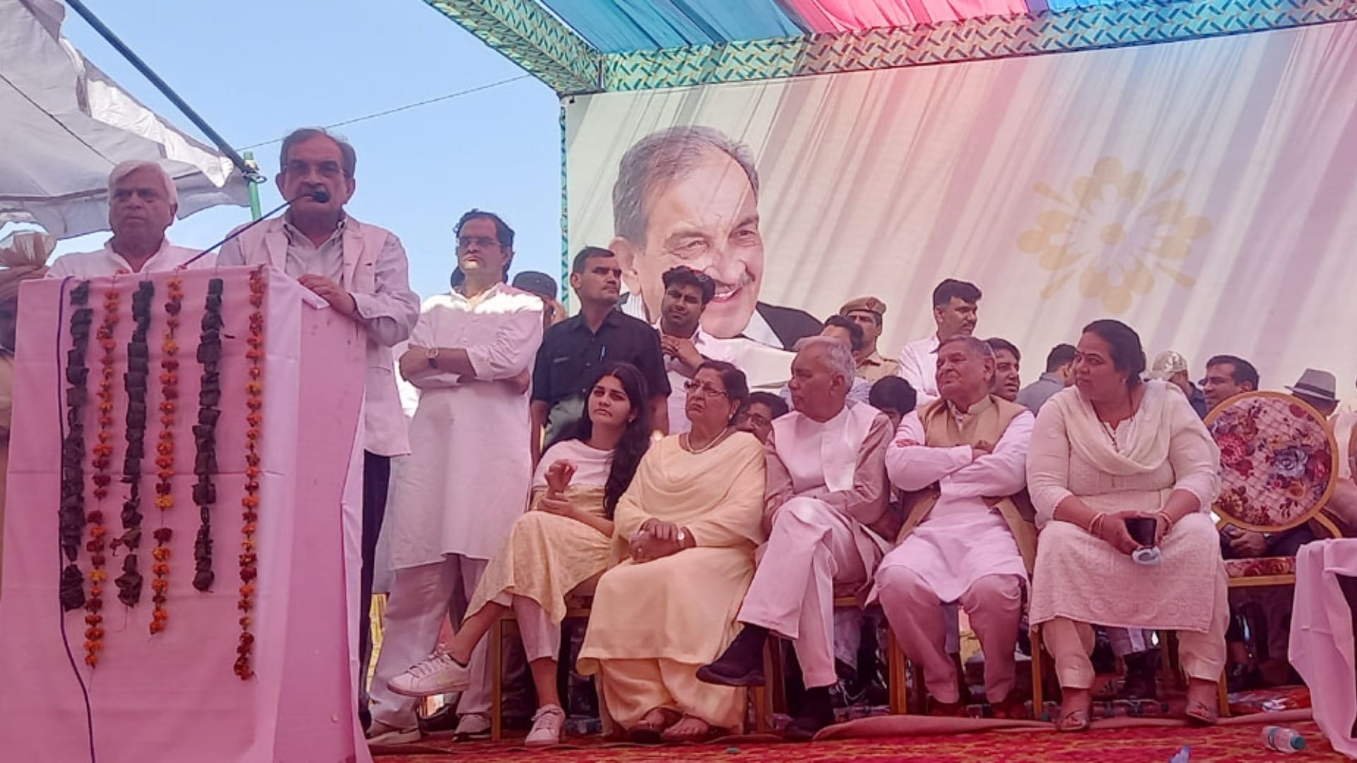Program organized on the birthday of former Union Minister BJP leader Birender Singh in Uchana of Haryana