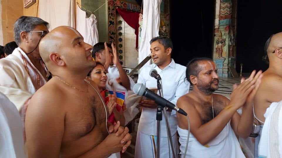 lord ranganatha 10 days Brahmotsavam celebration in vrindavan
