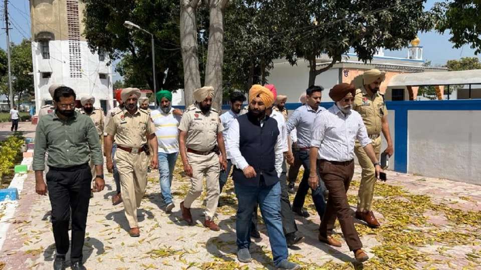 Jail Minister Harjot Singh Bains visits Patiala Jail today