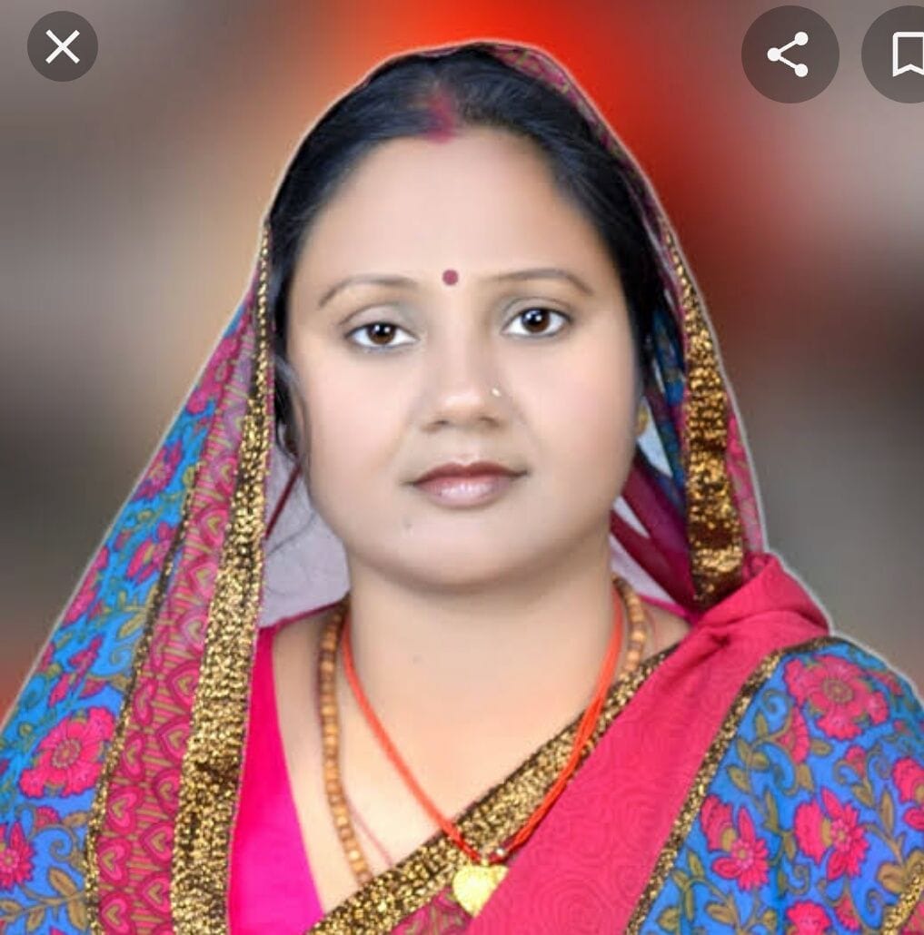 For the first time woman MLA from the district became minister