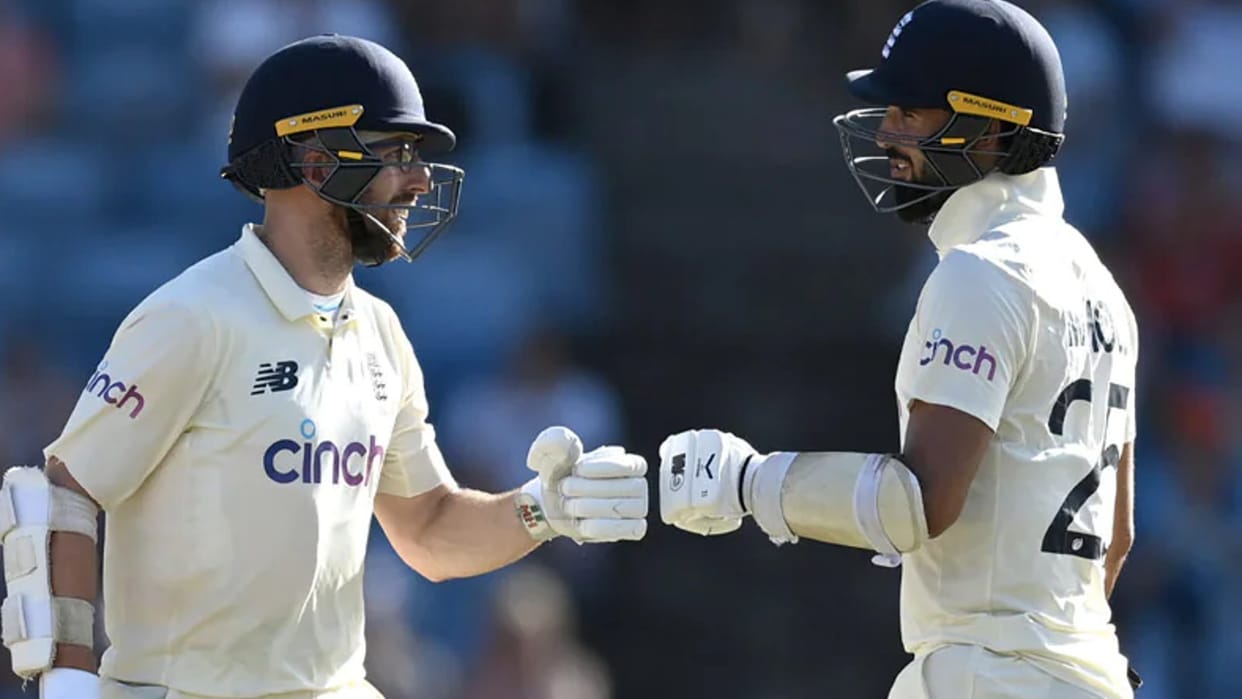 WI vs ENG Saqib Mahmood and Jack Leach made a unique record in 137 years of test cricket history