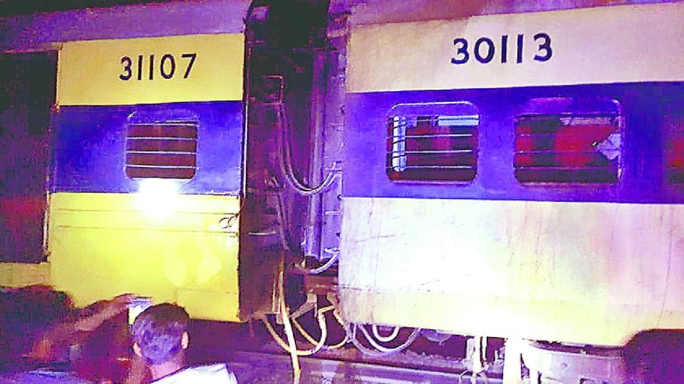 Kanpur-Tundla passenger train catches fire near hirangaon railway station
