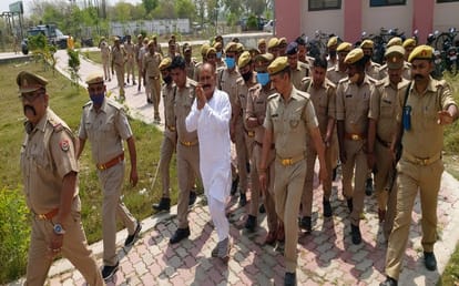 Action on viral video Case on six people including former MLA Vijay Mishra in conspiracy to murder Gyanpur MLA
