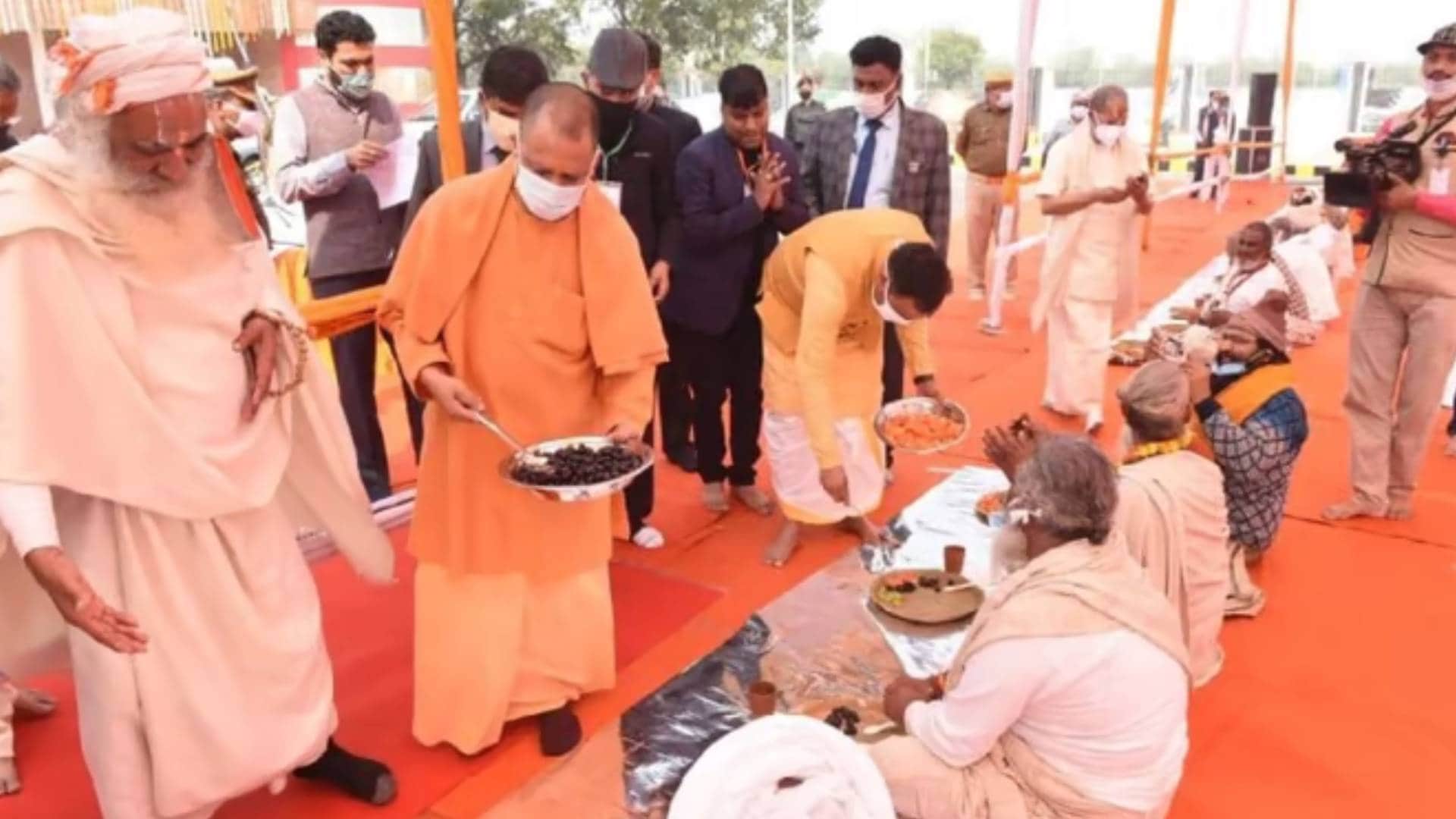 Yogi Adityanath oath taking ceremony 2022 Yogi Adityanath lifestyle net worth and card collection