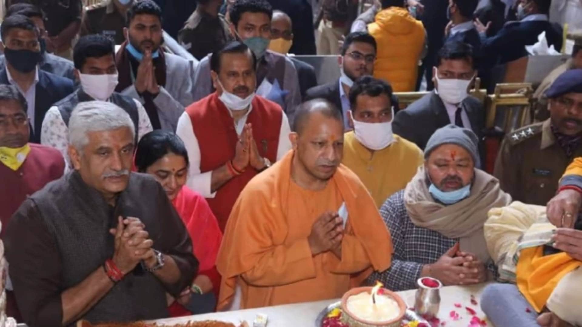 Yogi Adityanath oath taking ceremony 2022 Yogi Adityanath lifestyle net worth and card collection