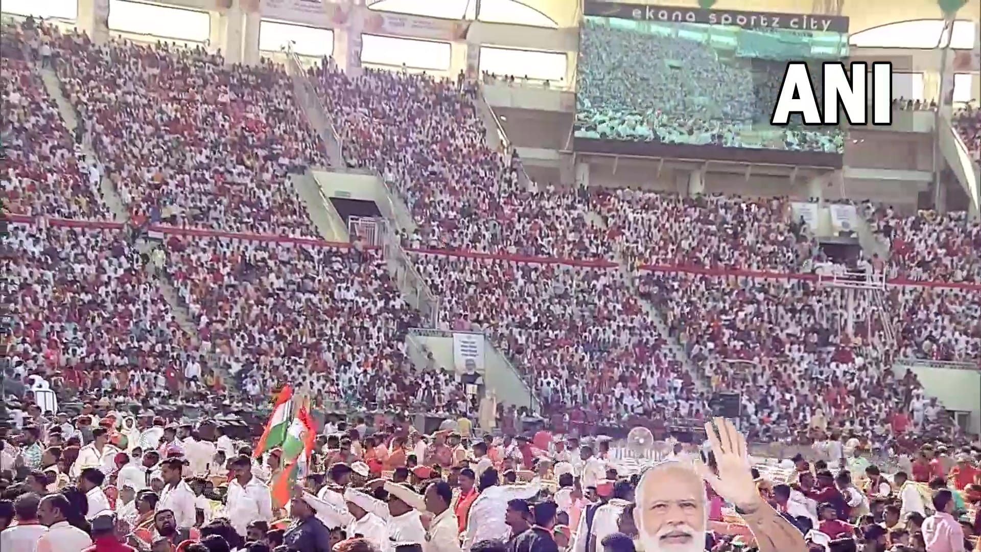 Yogi Adityanath oath ceremony in photos