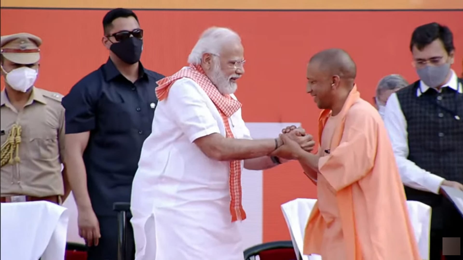 Yogi Adityanath oath ceremony in photos
