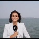 मयंती लैंगर और रवि शास्त्री
