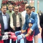किक बॉक्सिंग प्रतियोगिता
