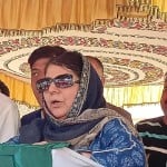 PDP President Mehbooba Mufti