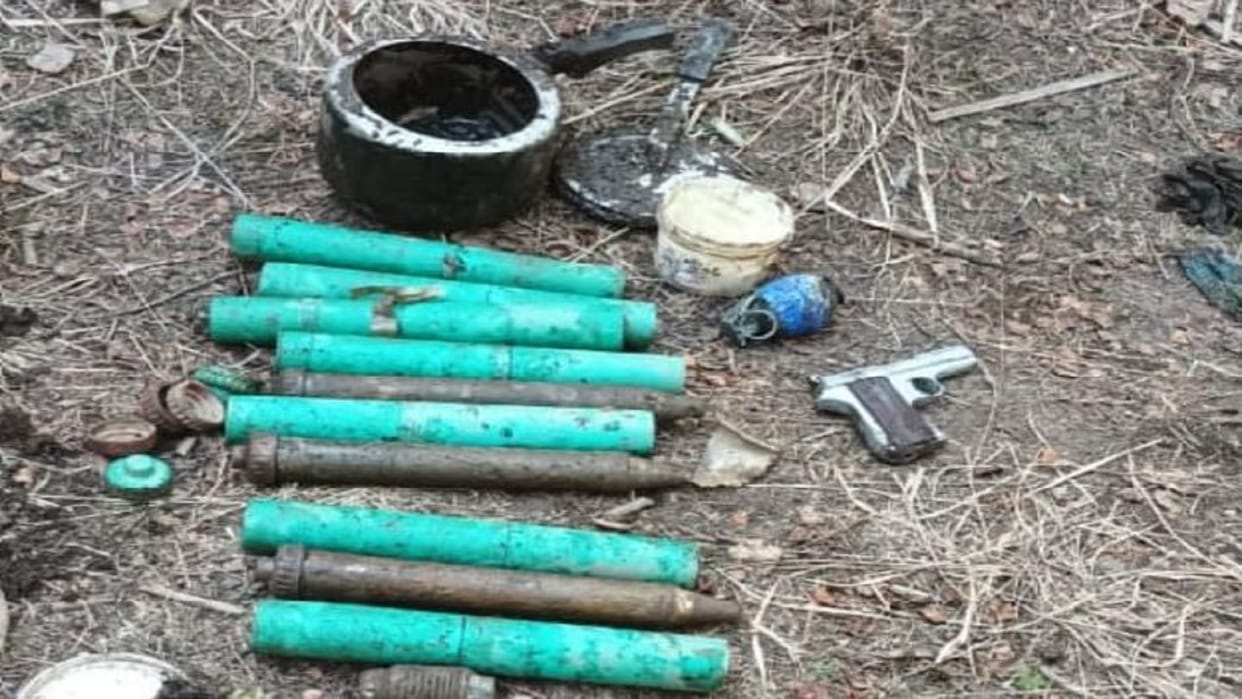 Terrorist hideouts demolished in Kishtwar and Pulawama, arms recovered