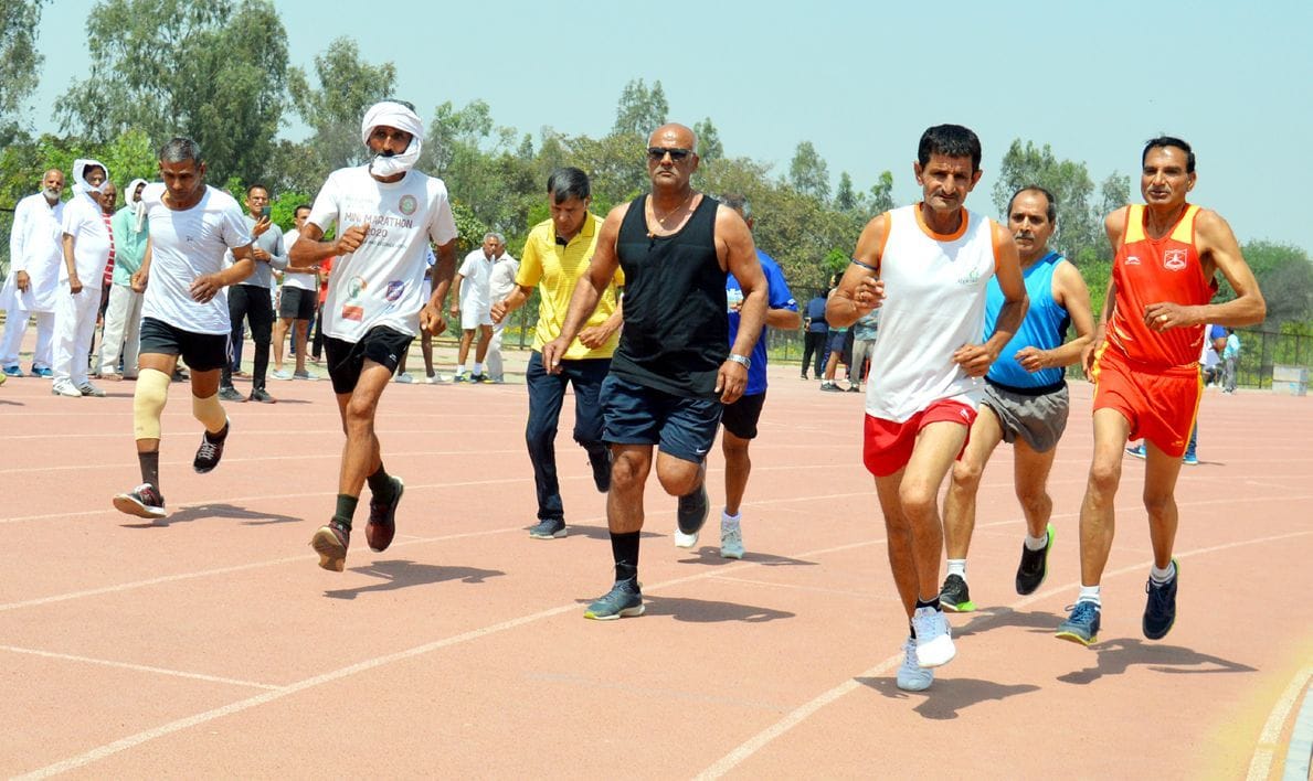 Senior athlete showed stamina in master athletics championship