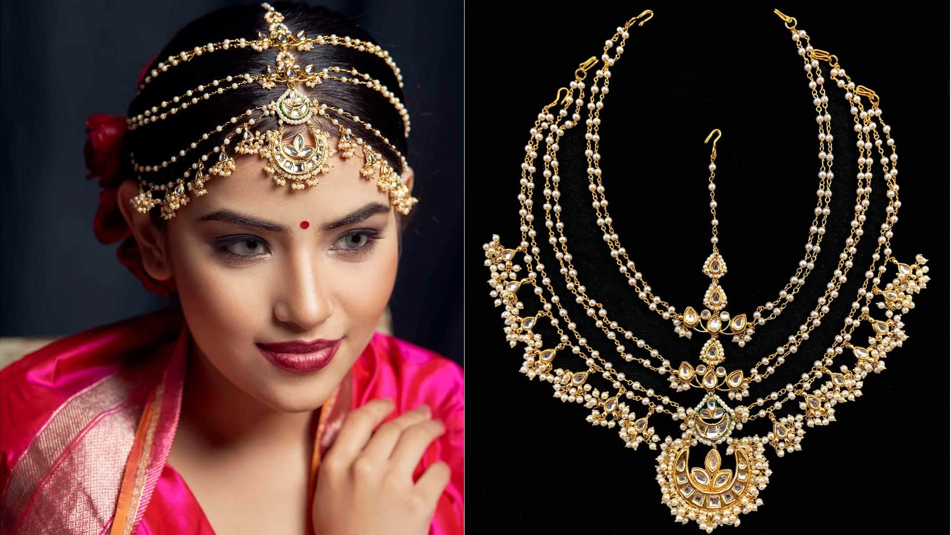 Bridal Fashion Tips Trendy Matha Patti and latest Maang Tikka Designs For Bride