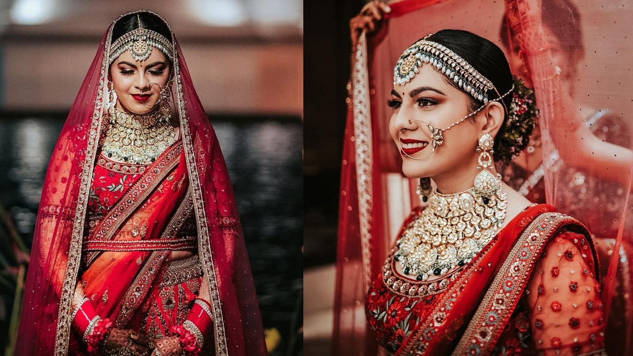 bridal matha patti trends followed by bollywood actress in bridal look