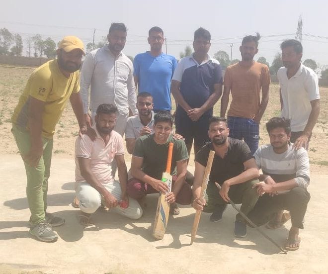 Green Club won the match by four runs by defeating Red Club