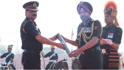 Army soldiers showed fighting skills at decoration ceremony in Jaipur