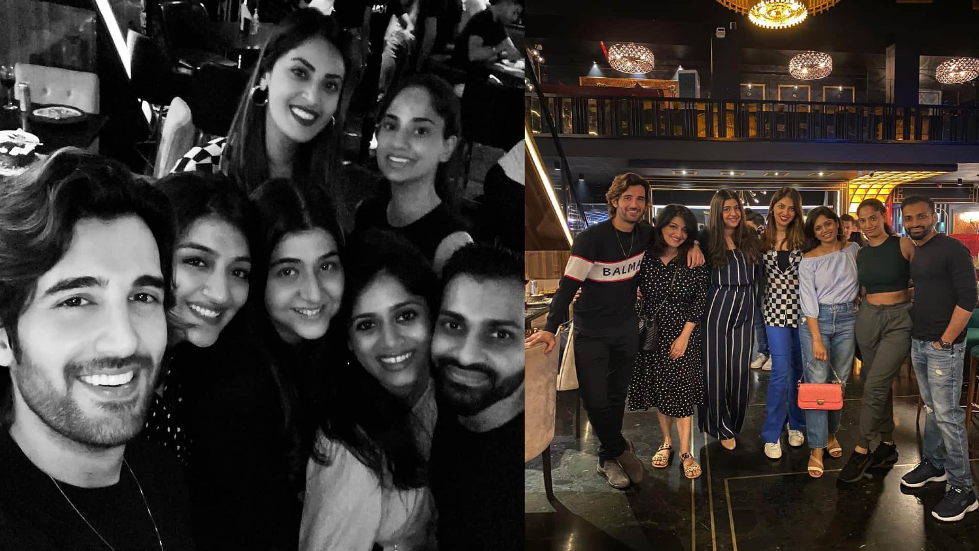 Actor Aditya Seal reached Agra Taj Mahal to celebrate his birthday with wife Anushka see pics