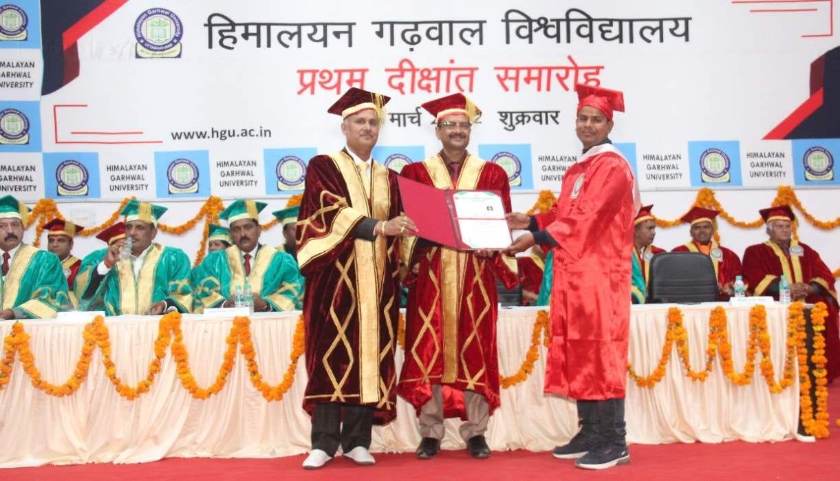 Degree awarded to 120 students, six got gold medals