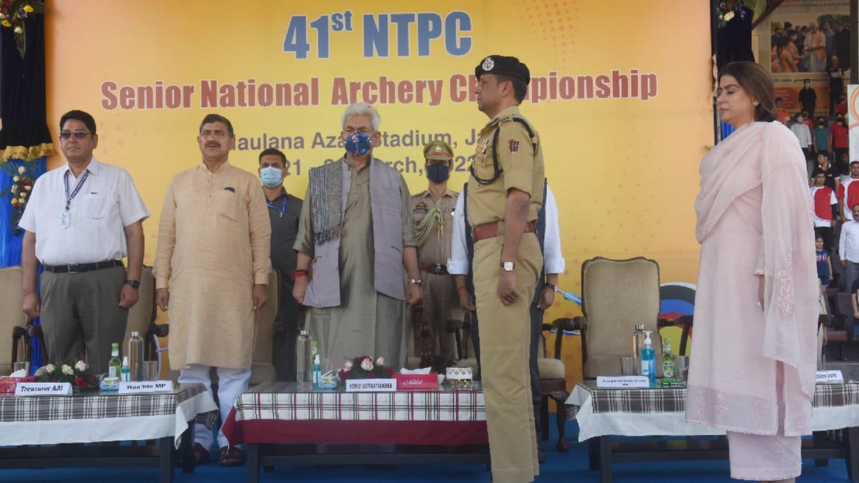 Lt Governor said sports infrastructure will be the best in Jammu and Kashmir, 300 projects will be completed soon