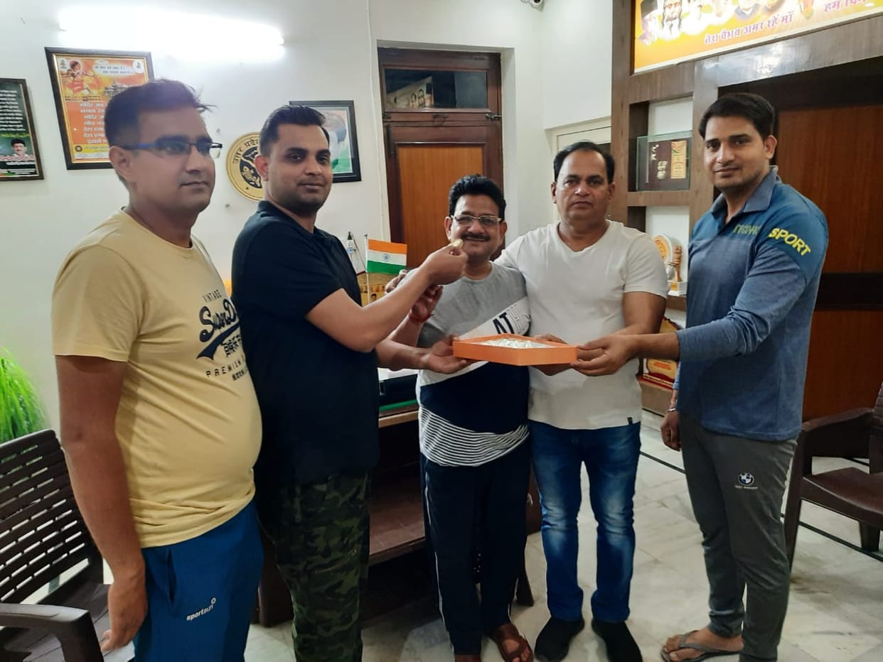 Celebration at Kapildev's house