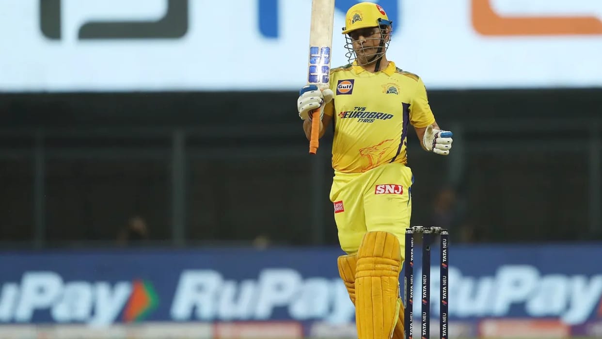 CSK vs KKR IPL 2022 MS Dhoni also believes in tricks Like Sachin Tendulkar Harbhajan Singh revealed