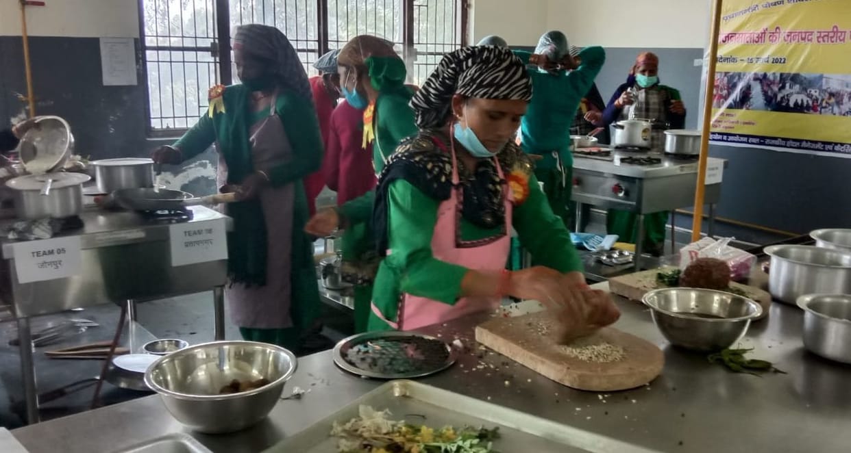Chamba block won the cooking competition