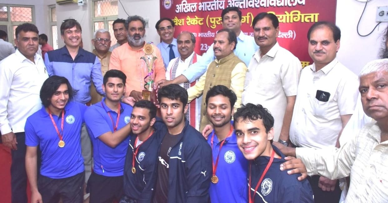 Delhi University won the championship