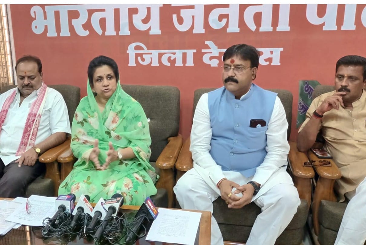 Dewas: MLA counted the achievement of BJP government, said BJP did development, Congress did politics of corruption and loot