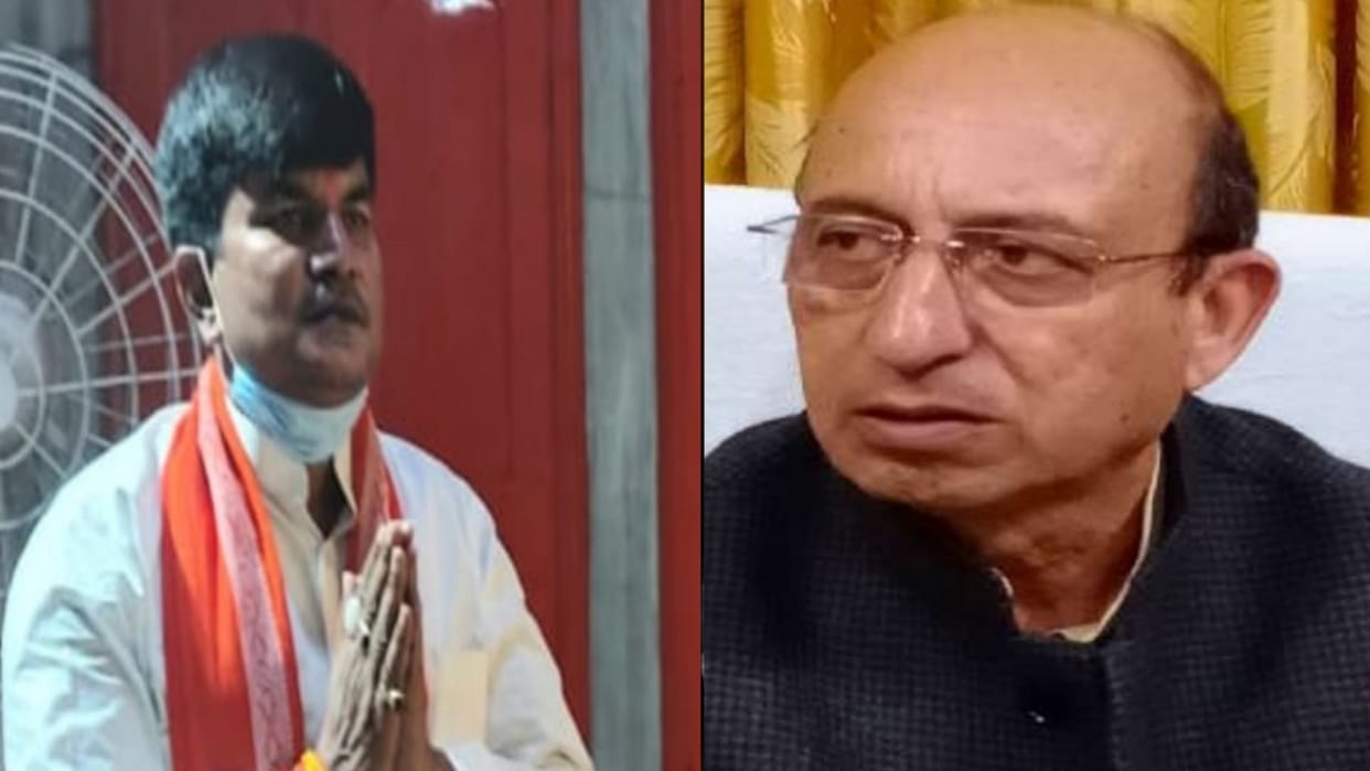 Jai Pratap Singh and Jai Prakash Nishad leaf cut from Yogi government
