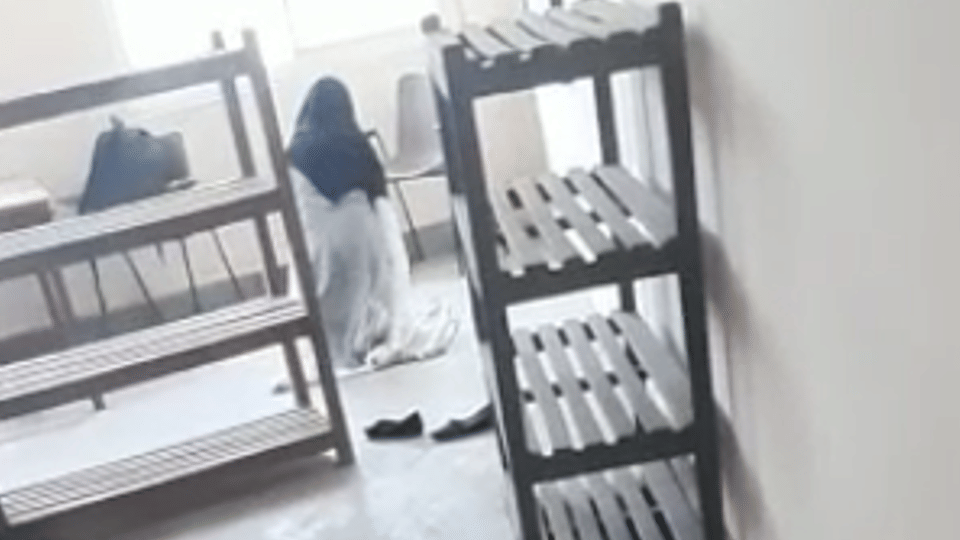 Sagar: Uproar over offering Namaz in the department by final year student in Central University, Hindu organizations complain