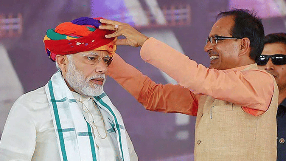 Shivraj on Modi's way: Before chintan baithak with ministers, did yoga in Pachmarhi, made a video and post it on social media