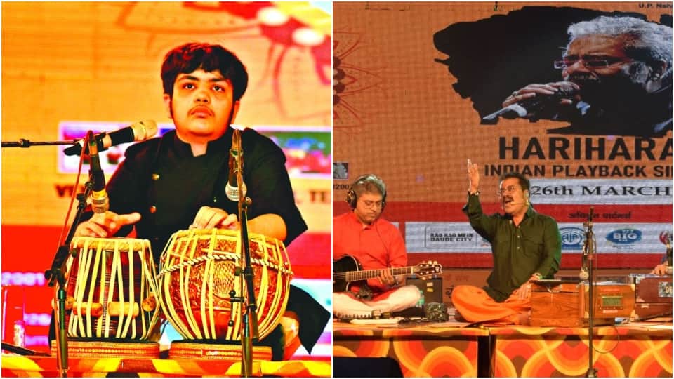 15-year-old Abhivandan Vij performed tabla at Taj Mahotsav in Agra