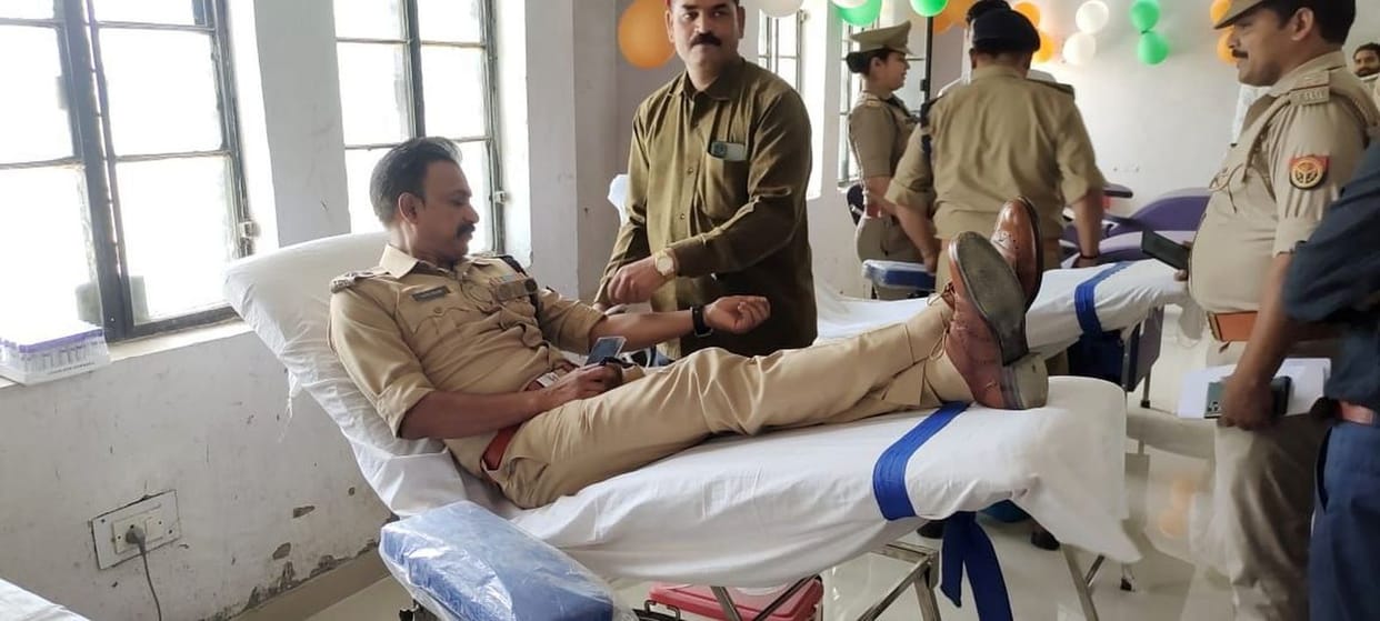 157 people including SP donated blood