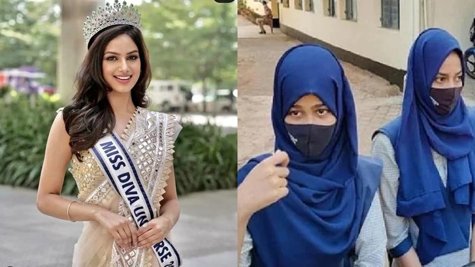 miss universe 2021 harnaaz sandhu has appealed to society to stop targeting girls including on issue of hijab
