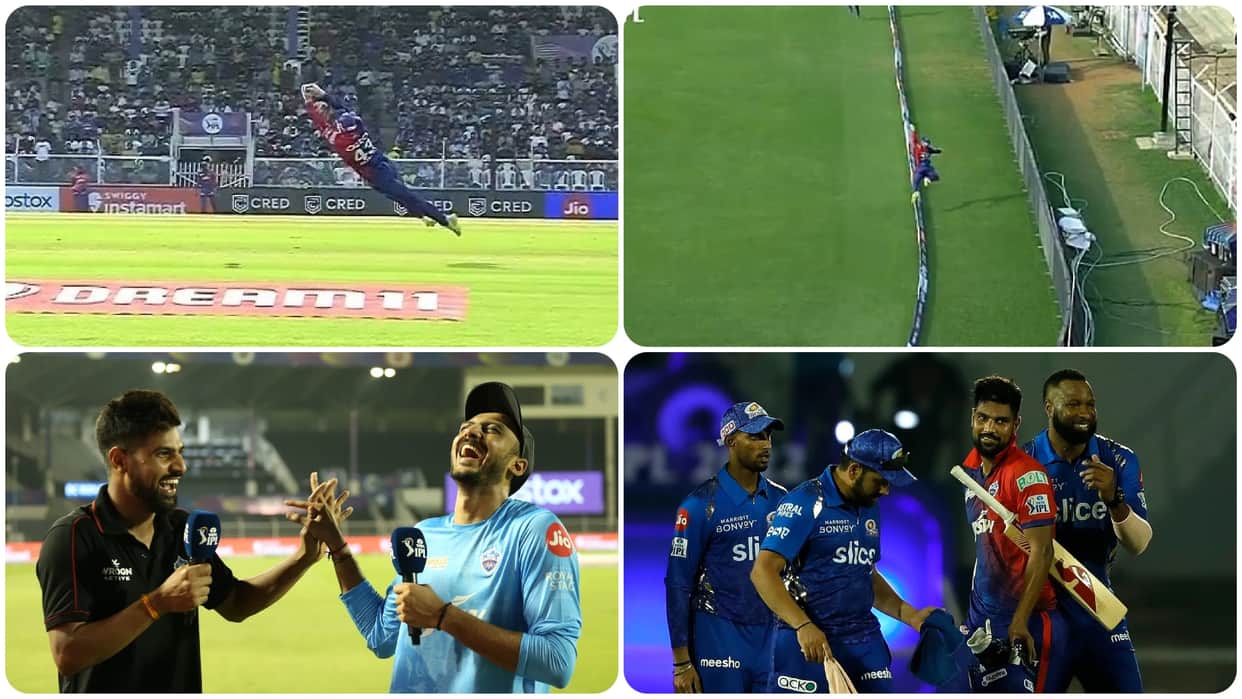 dc vs mi and RCB vs PBKS Photos ipl 2022 day two photo story