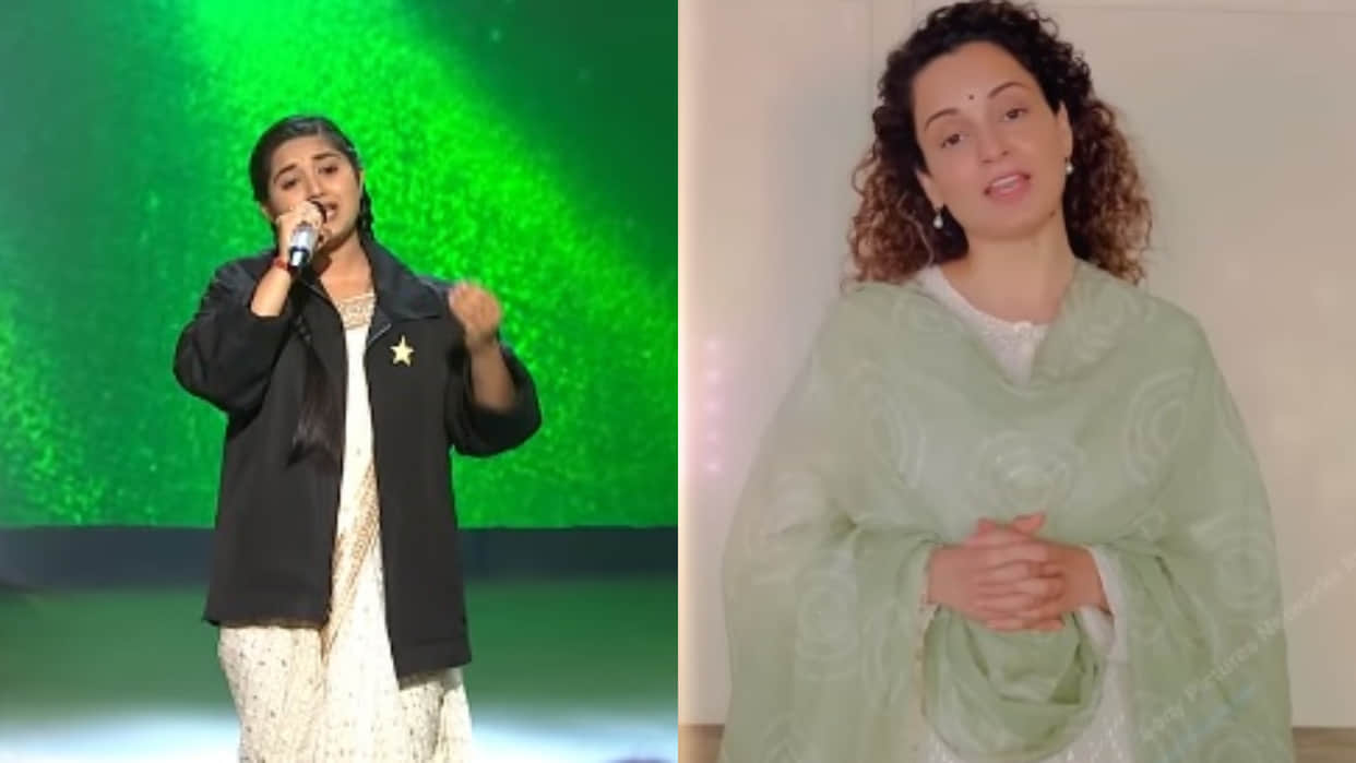 India's got talent contestant Ishita Vishwakarma to sing in Kangana Ranaut movie Sita-the incarnation  sony tv