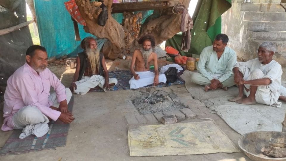 kathiya baba set on hunger strike after his cow stolen from ashram in mathura