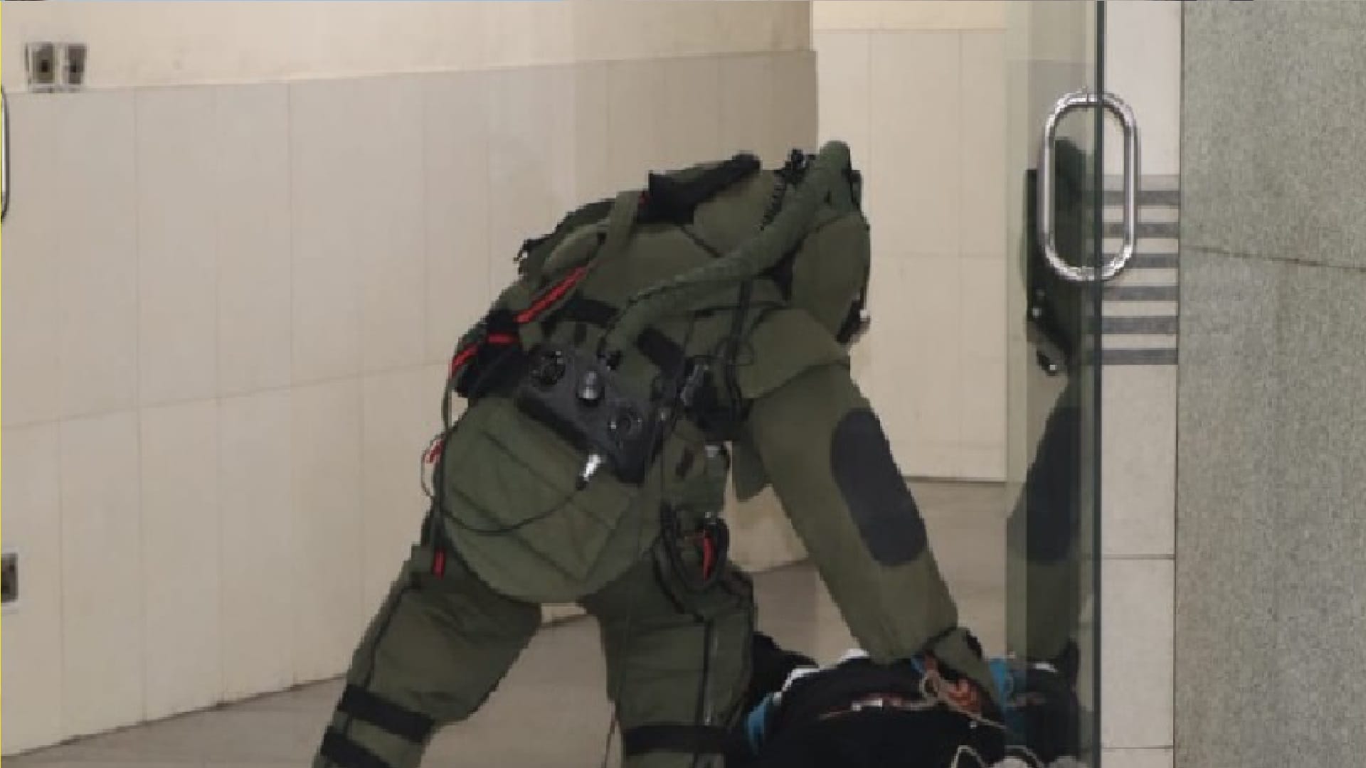 Mock drill to check security security personnel practiced to deal with terror attack