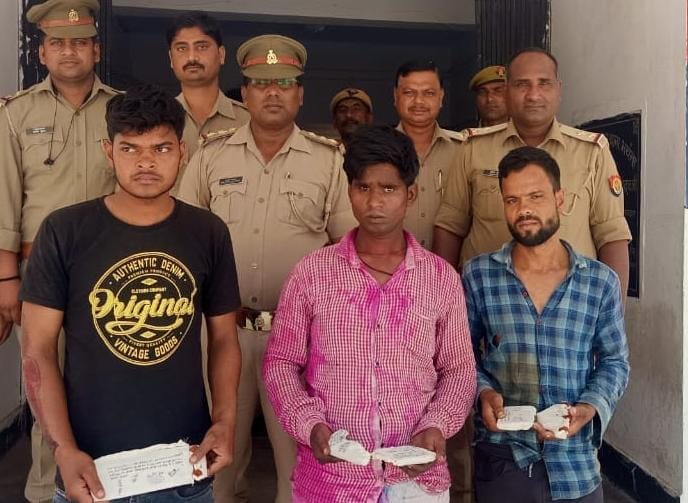 The miscreants fired at the police, three arrested