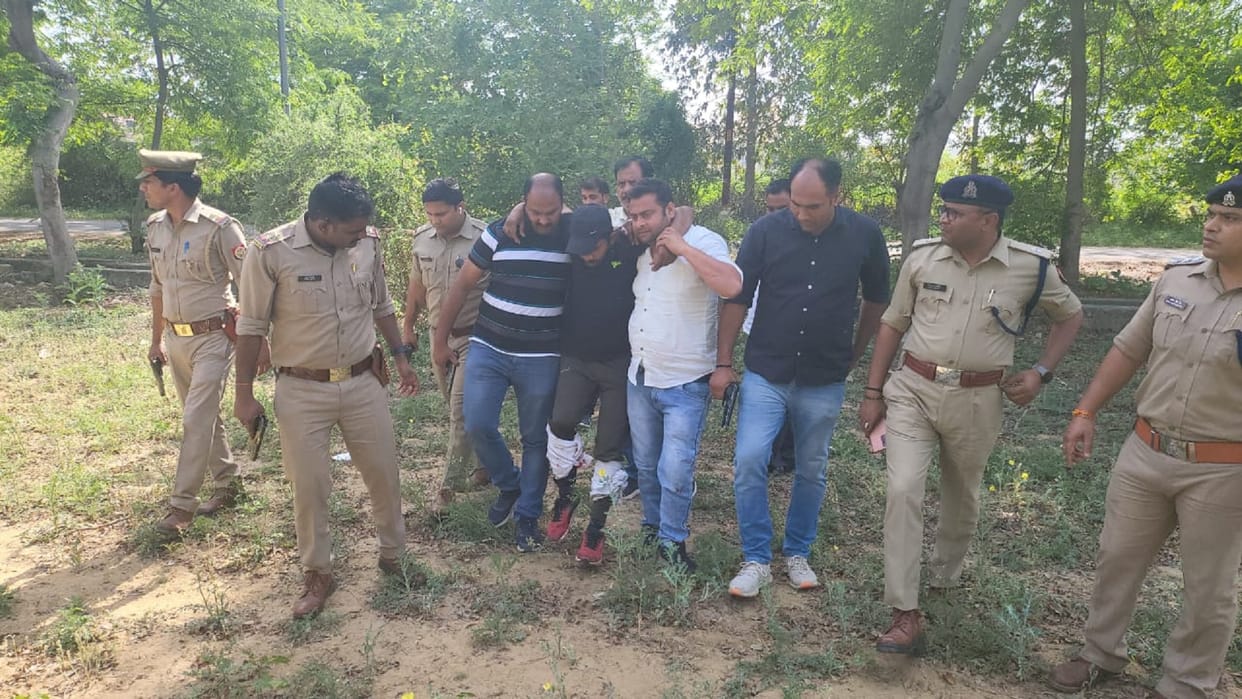 Interstate crook caught in police encounter