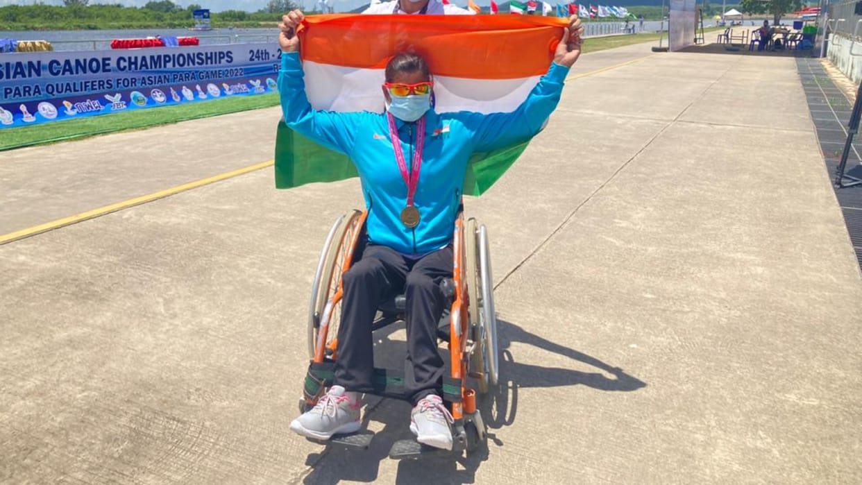 Canoe Para Sprint Championship: Indian team's performance in Thailand, MP's Prachi Yadav won gold
