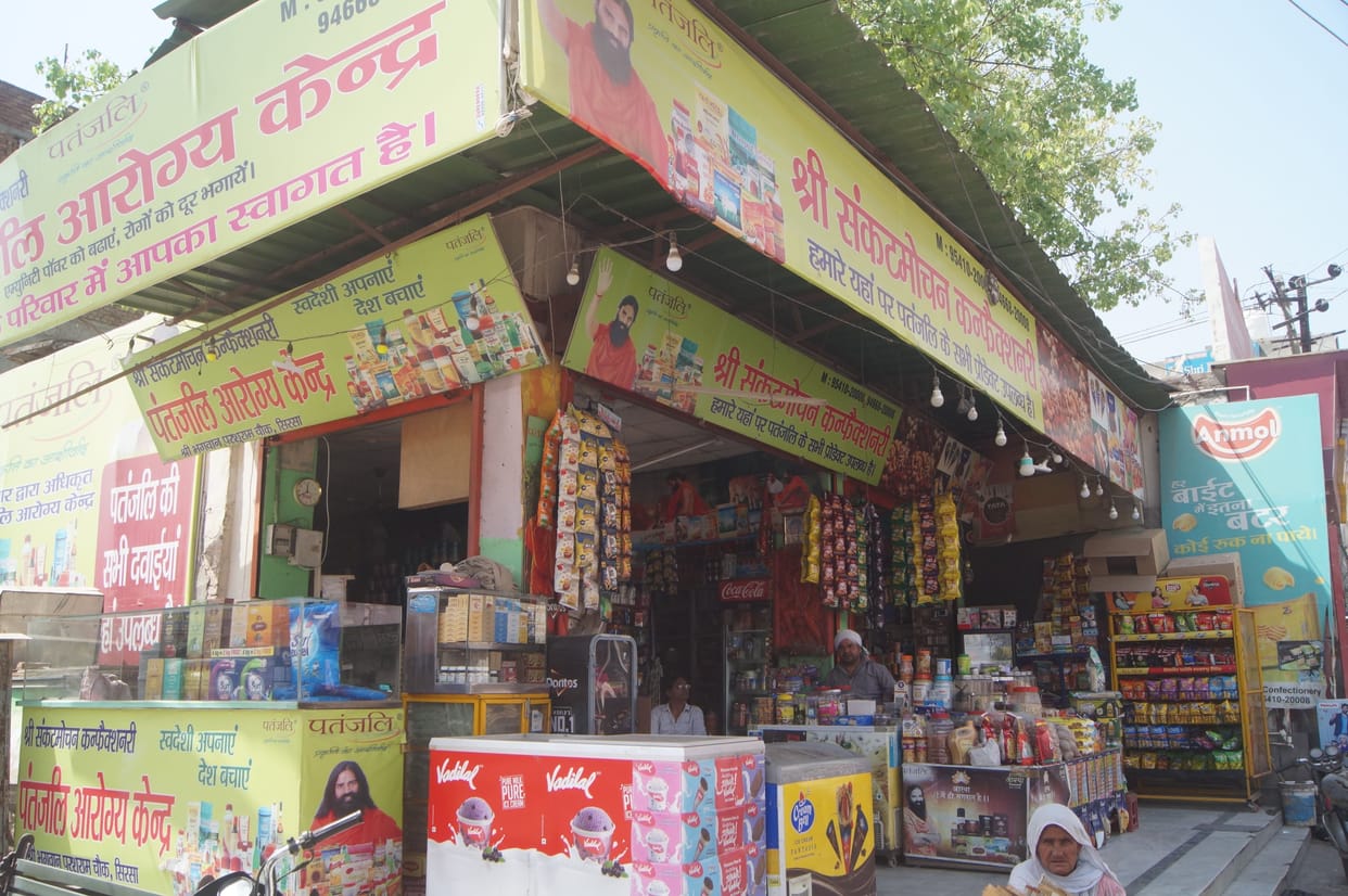 Broken locks of two shops in the morning, cash and food items from one shop and thieves took away laptop and charger from another shop