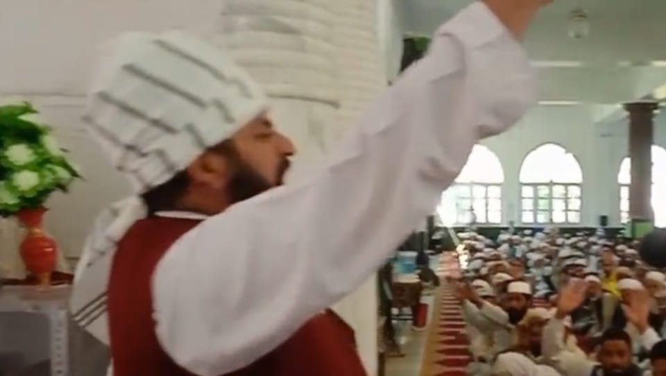 rajouri video viral provocative speech at religious place molvi said you want to erase us you yourself to be destroyed