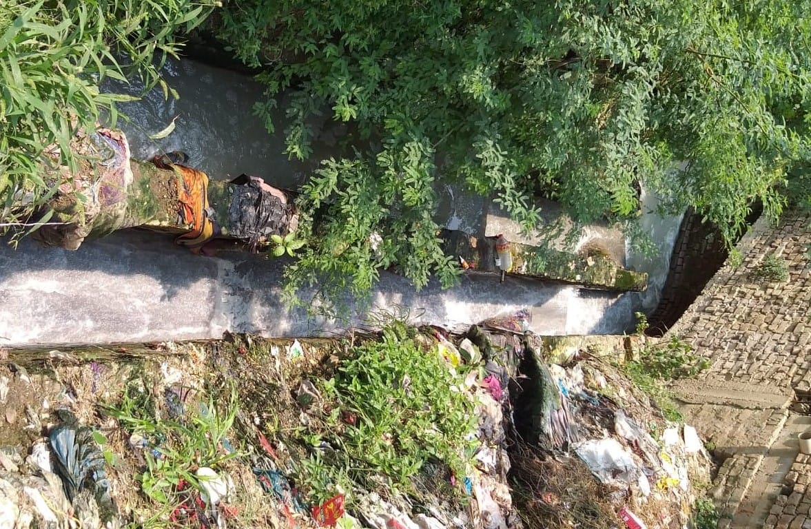 Survey of land for STP eight drains polluting Ganga in Saidpur is inconclusive