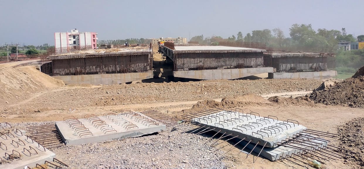 Light and heavy vehicles will run from Banat Krishna river bridge in the month of May