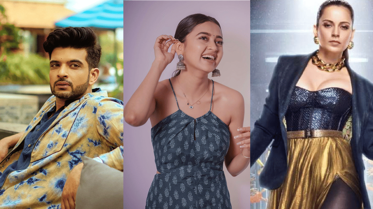 Tejasswi Prakash Blushes After Paps Address Her as Bhabhi she says lock upp number 1 show of ott