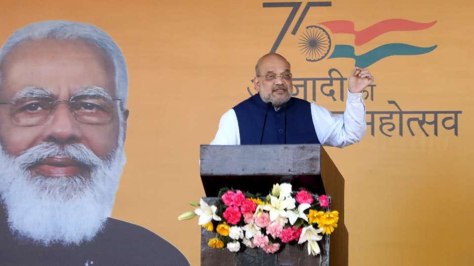 Union Home Minister Amit Shah inaugurates Integrated Command and Control Center