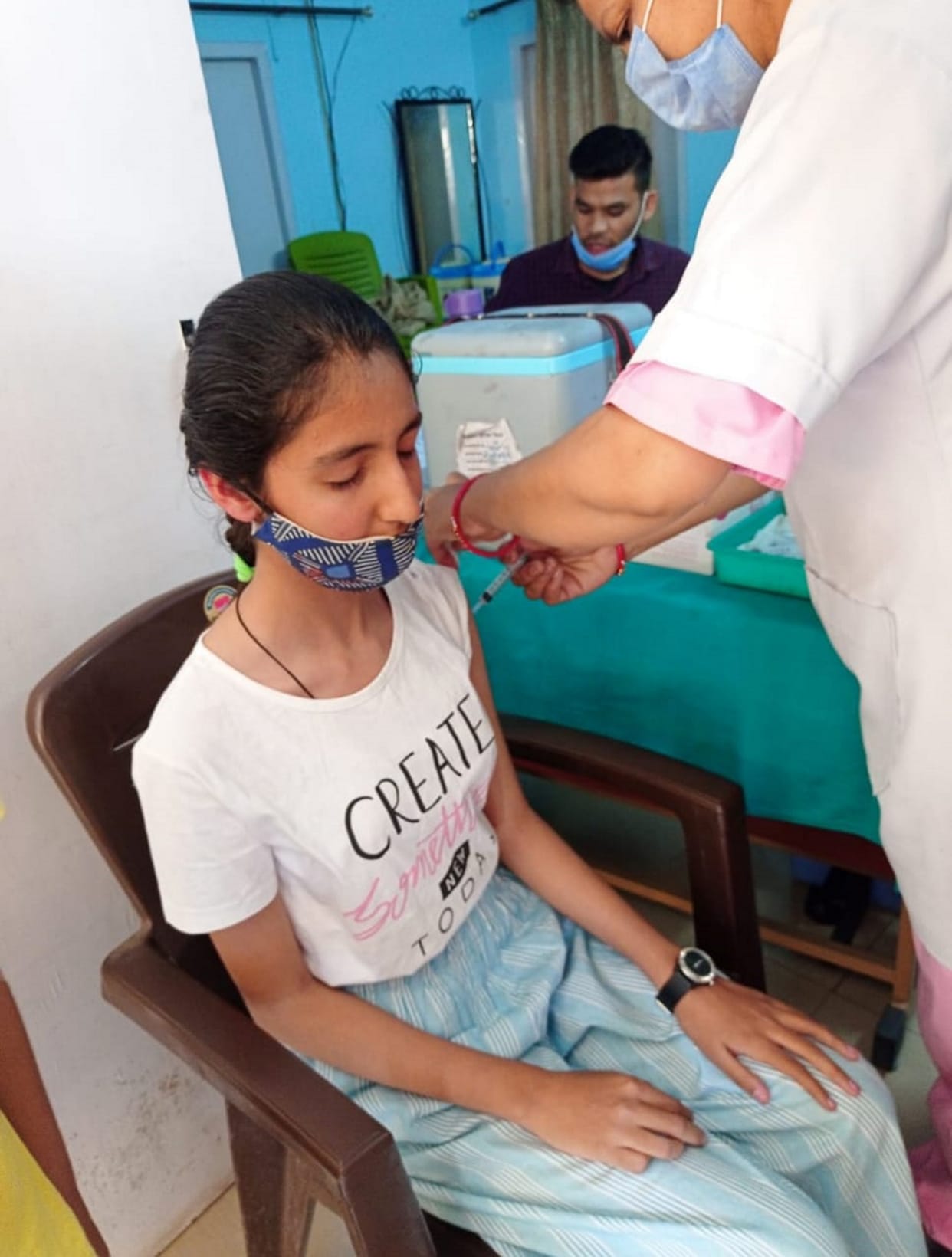 Mega vaccination campaign from today, definitely get vaccinated